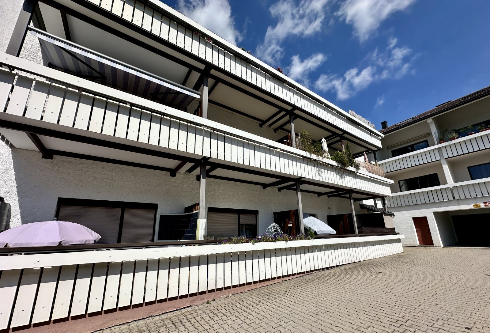 Kapitalanlage - vermietetes 1 Zimmer Apartment im Erdgeschoss mit Balkon in Durach oder Eigennutzung Kapitalanlage - vermietetes 1 Zimmer Apartment im Erdgeschoss mit Balkon in Durach oder Eigennutzung